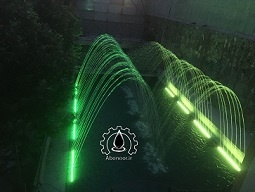 آبنما موزیکال ویلای شخصی طرقبه www.Abonoor.ir