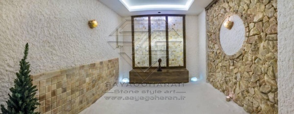 طراحی و اجرای اتاق نمک ، سونای خشک نمک ، غار نمک