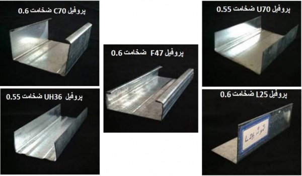 سازه سقف کاذب کناف