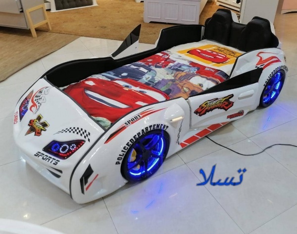 مدل تخت خواب ماشینی تسلا