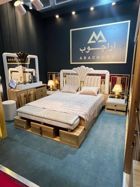 سرویس خواب دونفره ویژه عروس پینترستی برند آراچوب