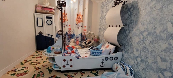 تخت خواب کاپیتان آرا چوپ