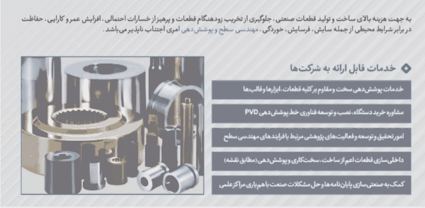 پوشش‌دهی سخت PVD: راهکاری پیشرفته برای افزایش دوام