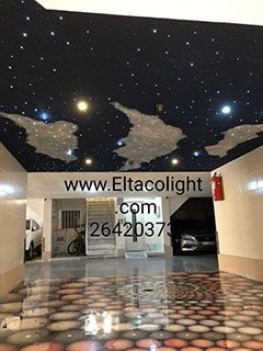 سقف فیبر نوری