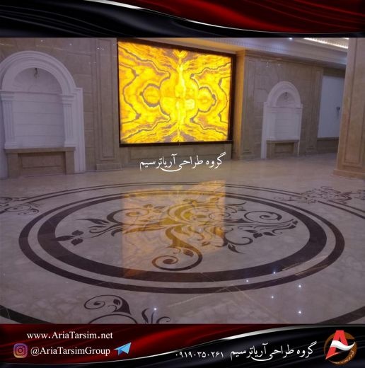 معرق سنگ و  معرق سرامیک