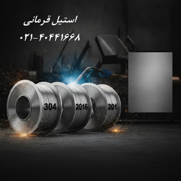 عرضه سیم جوش استیل برای صنایع غذایی و پتروشیمی